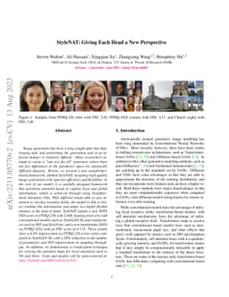 StyleNAT: Giving Each Head a New Perspective