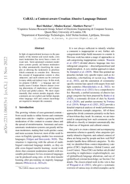 CoRAL: a Context-aware Croatian Abusive Language Dataset
