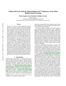 Global and Local Analysis of Interestingness for Competency-Aware Deep
  Reinforcement Learning
