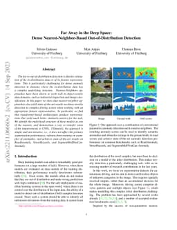 Far Away in the Deep Space: Dense Nearest-Neighbor-Based
  Out-of-Distribution Detection