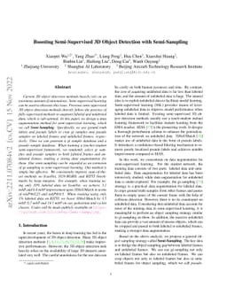 Boosting Semi-Supervised 3D Object Detection with Semi-Sampling