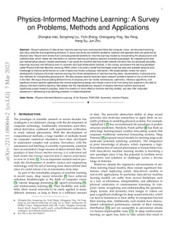 Physics-Informed Machine Learning: A Survey on Problems, Methods and
  Applications