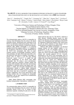 DeepRGVP: A Novel Microstructure-Informed Supervised Contrastive
  Learning Framework for Automated Identification Of The Retinogeniculate
  Pathway Using dMRI Tractography