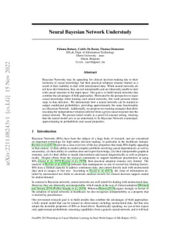 Neural Bayesian Network Understudy