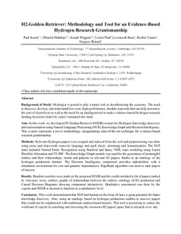 H2-Golden-Retriever: Methodology and Tool for an Evidence-Based Hydrogen
  Research Grantsmanship