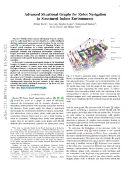 Advanced Situational Graphs for Robot Navigation in Structured Indoor
  Environments