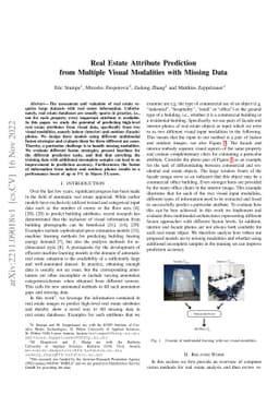 Real Estate Attribute Prediction from Multiple Visual Modalities with
  Missing Data