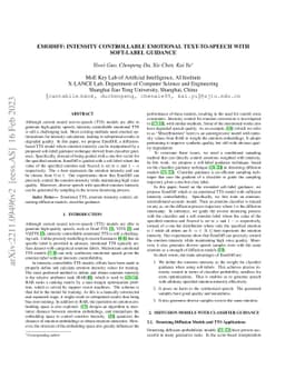 EmoDiff: Intensity Controllable Emotional Text-to-Speech with Soft-Label
  Guidance