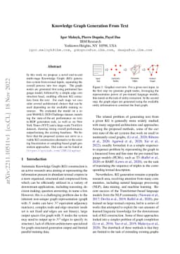 Knowledge Graph Generation From Text