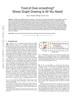 Tired of Over-smoothing? Stress Graph Drawing Is All You Need!