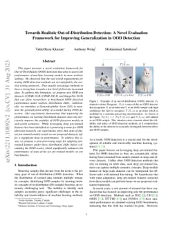Towards Realistic Out-of-Distribution Detection: A Novel Evaluation
  Framework for Improving Generalization in OOD Detection