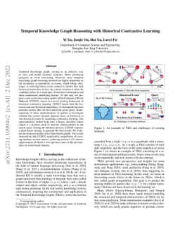 Temporal Knowledge Graph Reasoning with Historical Contrastive Learning