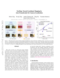 NeuMap: Neural Coordinate Mapping by Auto-Transdecoder for Camera
  Localization