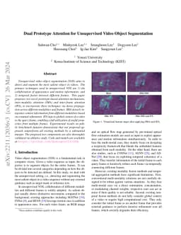 Dual Prototype Attention for Unsupervised Video Object Segmentation