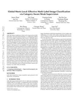 Global Meets Local: Effective Multi-Label Image Classification via
  Category-Aware Weak Supervision