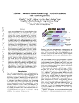 TransVCL: Attention-enhanced Video Copy Localization Network with
  Flexible Supervision
