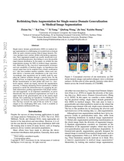 Rethinking Data Augmentation for Single-source Domain Generalization in
  Medical Image Segmentation