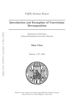 Introduction and Exemplars of Uncertainty Decomposition