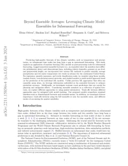 Beyond Ensemble Averages: Leveraging Climate Model Ensembles for
  Subseasonal Forecasting