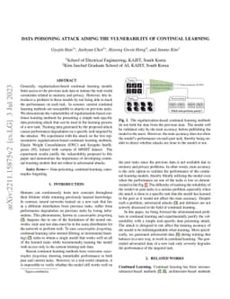 Data Poisoning Attack Aiming the Vulnerability of Continual Learning