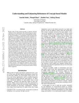 Understanding and Enhancing Robustness of Concept-based Models