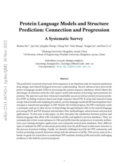 Protein Language Models and Structure Prediction: Connection and
  Progression