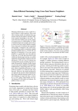 Data-Efficient Finetuning Using Cross-Task Nearest Neighbors