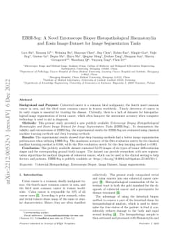 EBHI-Seg: A Novel Enteroscope Biopsy Histopathological Haematoxylin and
  Eosin Image Dataset for Image Segmentation Tasks