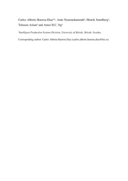 An enhanced simulation-based multi-objective optimization approach with
  knowledge discovery for reconfigurable manufacturing systems