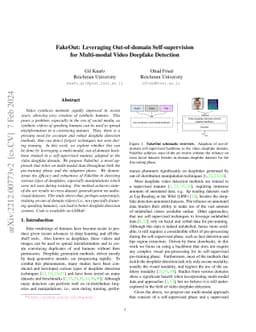 FakeOut: Leveraging Out-of-domain Self-supervision for Multi-modal Video
  Deepfake Detection