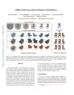 DiffRF: Rendering-Guided 3D Radiance Field Diffusion