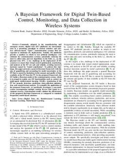 A Bayesian Framework for Digital Twin-Based Control, Monitoring, and
  Data Collection in Wireless Systems