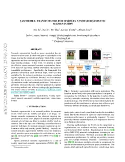 SASFormer: Transformers for Sparsely Annotated Semantic Segmentation