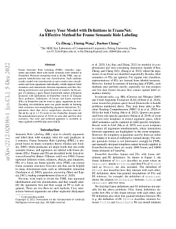 Query Your Model with Definitions in FrameNet: An Effective Method for
  Frame Semantic Role Labeling