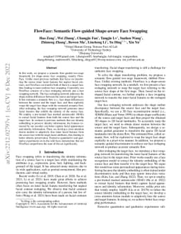 FlowFace: Semantic Flow-guided Shape-aware Face Swapping