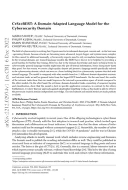 CySecBERT: A Domain-Adapted Language Model for the Cybersecurity Domain