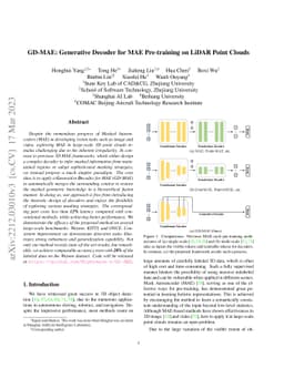 GD-MAE: Generative Decoder for MAE Pre-training on LiDAR Point Clouds