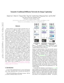 Semantic-Conditional Diffusion Networks for Image Captioning