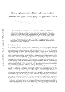 Efficient Optimization with Higher-Order Ising Machines