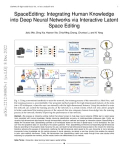 SpaceEditing: Integrating Human Knowledge into Deep Neural Networks via
  Interactive Latent Space Editing