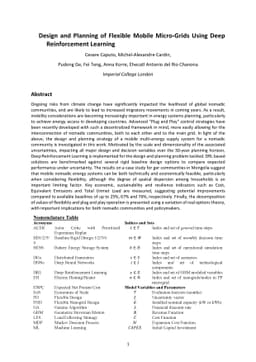 Design and Planning of Flexible Mobile Micro-Grids Using Deep
  Reinforcement Learning
