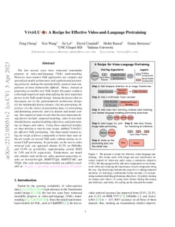 VindLU: A Recipe for Effective Video-and-Language Pretraining