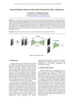 Encoder-Decoder Network with Guided Transmission Map: Architecture