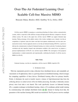 Over-The-Air Federated Learning Over Scalable Cell-free Massive MIMO