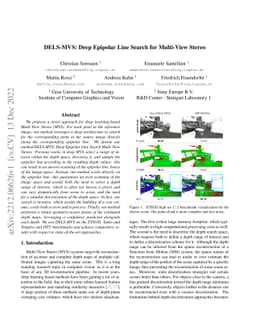 DELS-MVS: Deep Epipolar Line Search for Multi-View Stereo