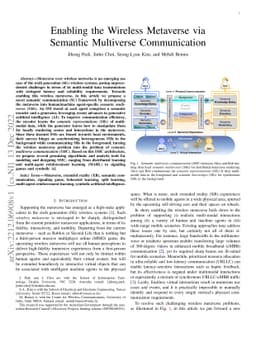 Enabling the Wireless Metaverse via Semantic Multiverse Communication