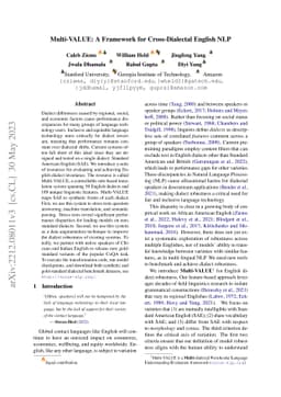 Multi-VALUE: A Framework for Cross-Dialectal English NLP