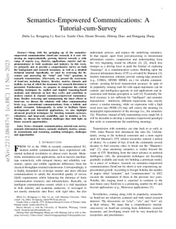 Semantics-Empowered Communication: A Tutorial-cum-Survey
