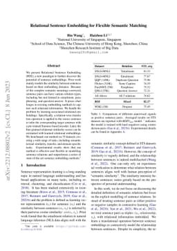 Relational Sentence Embedding for Flexible Semantic Matching