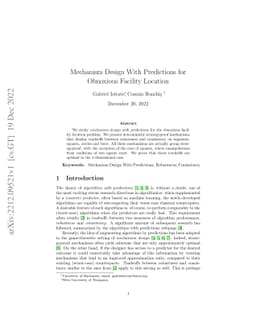 Mechanism Design With Predictions for Obnoxious Facility Location